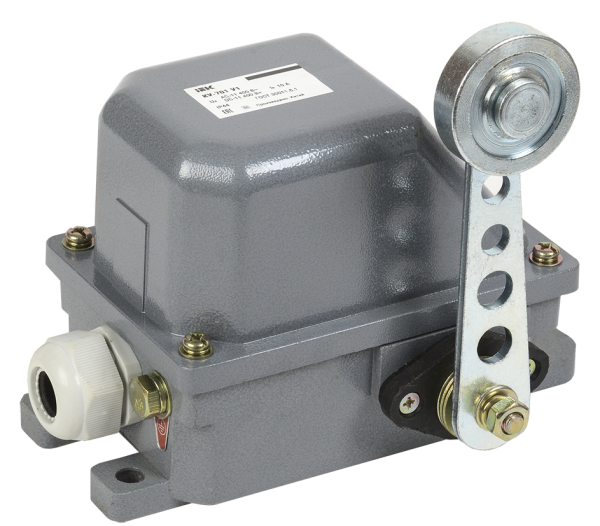 Выключатель концевой КУ-701 У1 рычаг с роликом 10А IP44 2 эл. цепи IEK