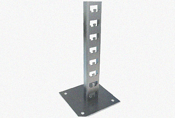 Стойка кабельная напольная одинарная К1171х1800 УТ1,5 горячее цинкование, L1800