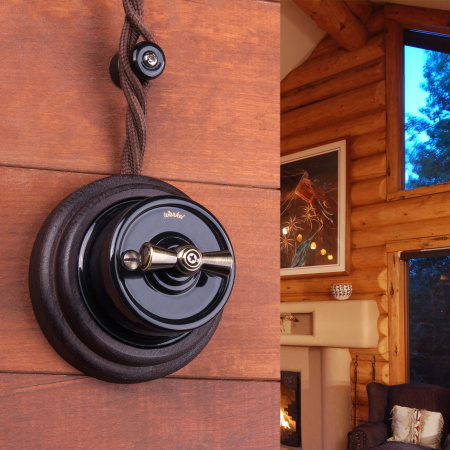 Ретро кабель витой 2х2,5 (коричневый) 50 м Werkel