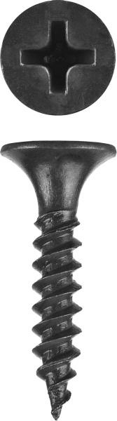 Саморезы СГМ гипсокартон-металл, 25 х 3.5 мм, 2 000 шт, фосфатированные, Профессионал ЗУБР