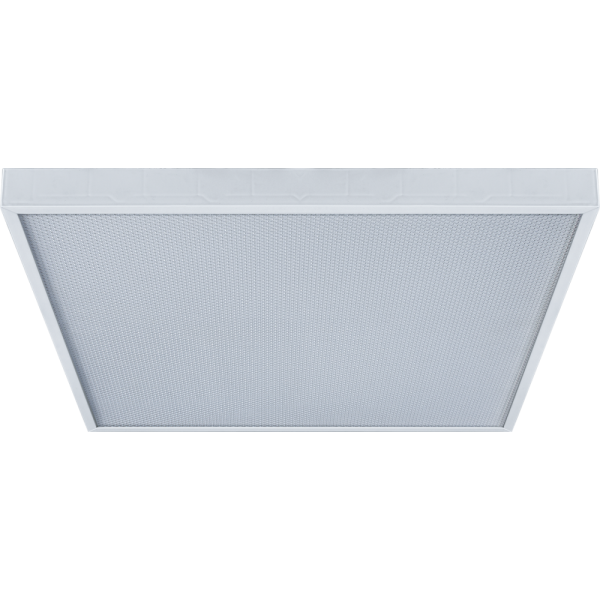 Светильник светодиодный ДВО-36w 595х595х45 4000К 4200Лм с блоком аварийного питания 1ч призма IP40