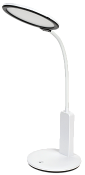 LIGHTING Светильник светодиодный настольный 2005 16Вт на подставке диммер белый IEK