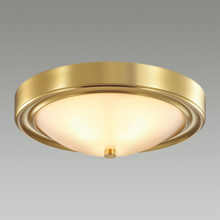 Настенно-потолочный св-к E27 2*60W 220V NINA латунь LUMION