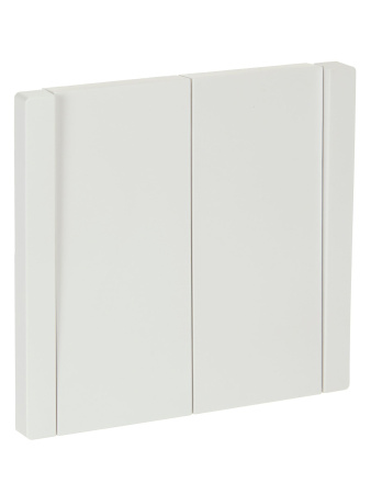 FORTE&PIANO Выключатель 2-клавишный 10А FP205 белый IEK