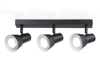 Светильник накладной TA13122/3 BK/WH черный/белый GU10/3 max 12W 470*85*150 Ambrella Light