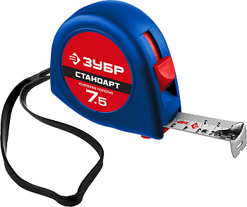Рулетка 7.5м х 25мм ЗУБР