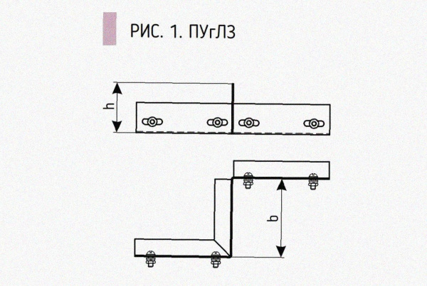 Соединитель-переходник замковый ПУгПЗ 20х80 УТ1,5, оцинкованный лист, S1,5