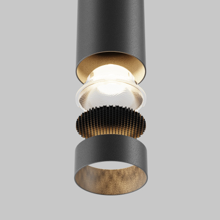 Подвесной светильник LED 12Вт Черный IP20 Pendant P072PL-L12B3K-1 Technical Maytoni