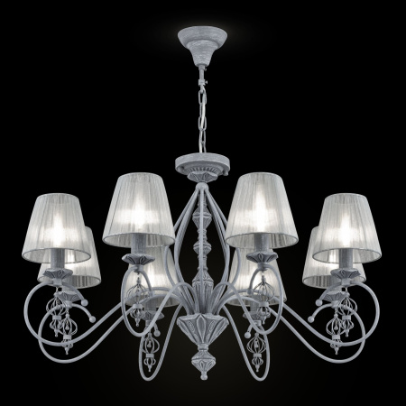 Люстра 8*E14 40Вт Серый IP20 Monsoon ARM154-08-S Maytoni