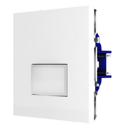 Датчик движения встраиваемый Voltum S70, (белый глянцевый)