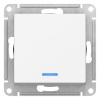 ATLASDESIGN 1-кл ПЕРЕКЛЮЧАТЕЛЬ с подсветкой, сх.6а, 10АХ, механизам, ЛОТОС Schneider Electric