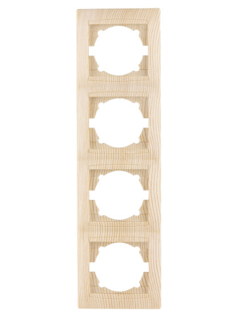 Рамка 4-х постовая вертикальная сосна "Лама" TDM