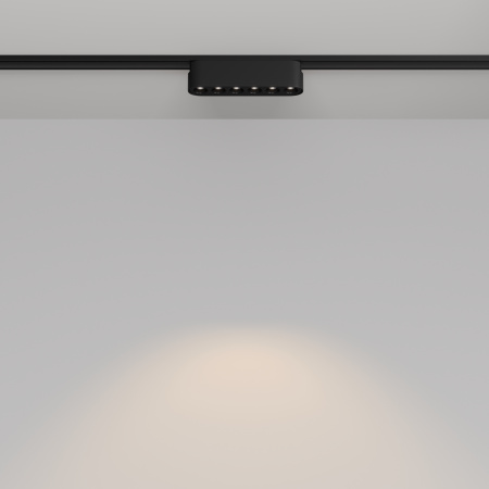 Трековый светильник LED 6Вт Черный IP20 Magnetic track system Radity TR082-1-6W3K-M-B Technical Maytoni
