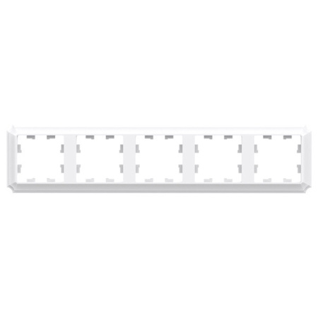 ATLASDESIGN ANTIQUE 5-постовая рамка, универсальная, лотос Systeme Electric