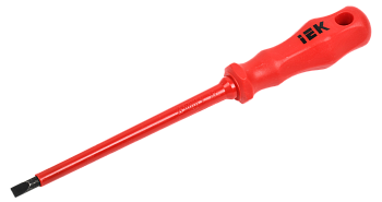 Отвертка шлицевая PROFI 6,5х150мм 1000В IEK