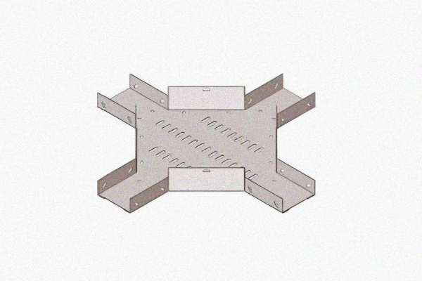 Лоток крестообразный замковый перфорированный КМЗ 300х80 УХЛ1, оцинкованный лист, S1,0 Лоток крестообразный замковый перфорированный КМЗ 300х80 УХЛ1, оцинкованный лист, S1,0