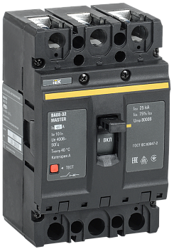 Выключатель автоматический ВА88-32 3П 40А 25кА MASTER IEK