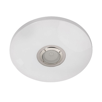 Светильник св/д 72W(4500lm) 2000/4000/6000K RGB+муз 440x400x60 пульт ДУ Simplico Sound General