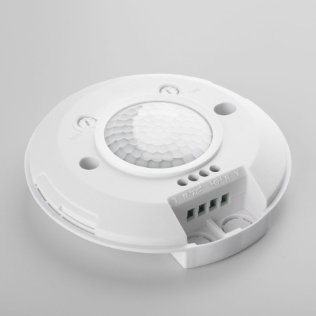 Инфракрасный датчик движения 6m 2,2-4m 2000W 360° белый IP20 (a041243) Elektrostandard