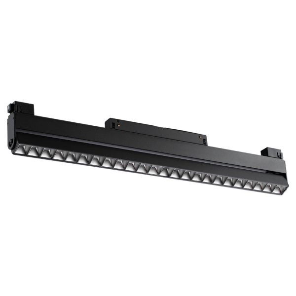 Трековый св-к для низков.шинопровода IP20 LED 4000K 24W 48V FLUM черный B NOVOTECH