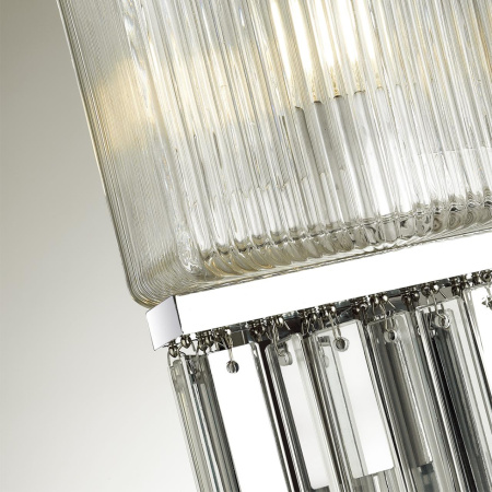 Бра E14 1*40W GATSBY хром/прозрачный/стекло ODEON LIGHT Бра E14 1*40W GATSBY хром/прозрачный/стекло ODEON LIGHT