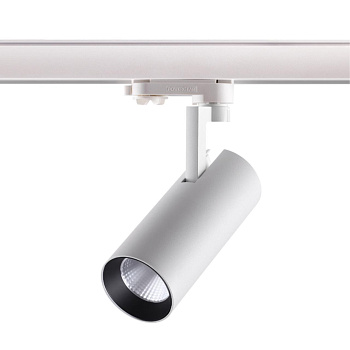 Трехфазный трековый св/д св-к IP20 LED 20W 220-240V HELIX белый NOVOTECH