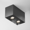 Потолочный светильник 2*GU10 50Вт Черный IP20 Ceiling & Wall C017CL-02B Technical Maytoni