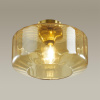 Св-к потолочный E27 1*60W BINGA янтарный/бронзовый ODEON LIGHT