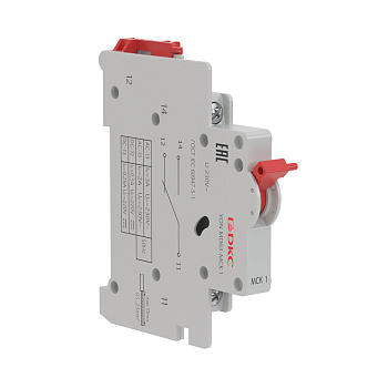 Вспомогательный контакт YON MD63-МСК1 1-пер. конт. (подходит для MD63;MD63P; MDV) DKC