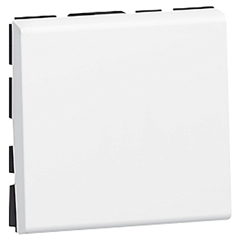 Mosaic NEW Выключатель кнопочный СУ 1-кл. 6А белая IP20 Legrand