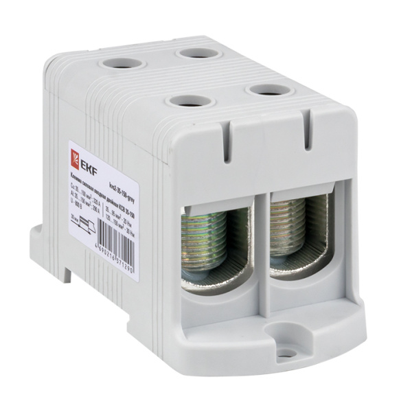 Клемма силовая вводная двойная КСВ 35-150 серая PROxima EKF