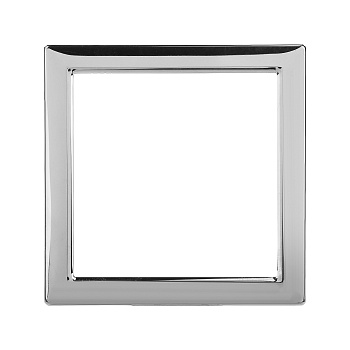 Декоративная вставка для металлических рамок Avanti хром, 1 пост (2 мод.) DKC