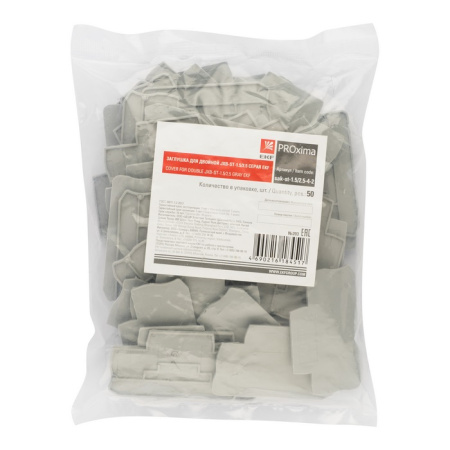 Заглушка для двойной JXB-ST-4 серая PROxima EKF