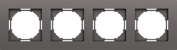 Donel A07 матовый титан рамка 4-я, серия DB