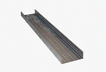 Лоток перфорированный ЛМ 300х65х2000 У3, окрашенный, S1,5