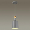 Подвес Е27 1*40W 220V BOLLI серый/золотой ODEON LIGHT