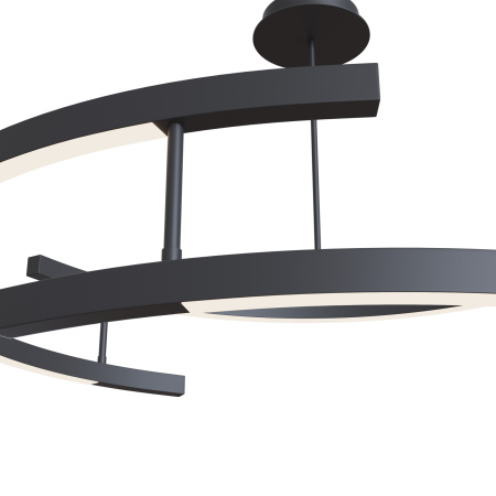 Подвесной светильник 3*LED 45Вт Черный IP20 Line MOD016PL-L52BK Maytoni