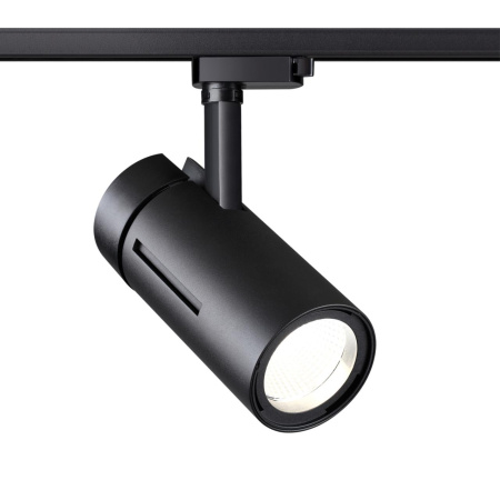 Св-к трековый однофазный IP20 LED 4000K 30W 175-245V DEP черный NOVOTECH