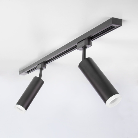 Трековый светодиодный светильник для однофазного шинопровода 10Вт 4200К черный IP20 Oskar (a040964) Elektrostandard