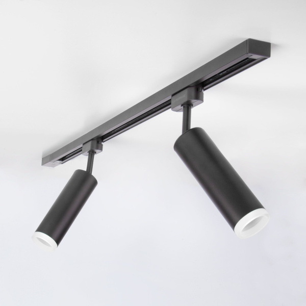 Трековый светодиодный светильник для однофазного шинопровода 10Вт 4200К черный IP20 Oskar (a040964) Elektrostandard