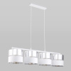 Подвесной светильник 4*E27 60Вт белый IP20 Hilton (4177 Hilton Silver) TK Lighting