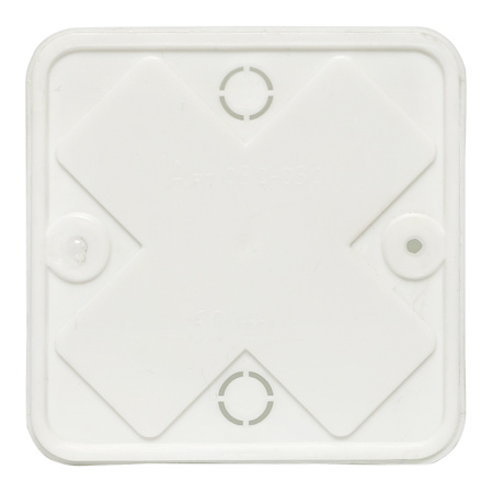 Коробка разветвительная KMP-030-030 наружная (75х75х26) белая PROxima EKF