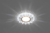 Светильник встраиваемый с белой LED подсветкой Feron CD910 потолочный MR16 G5.3 прозрачный