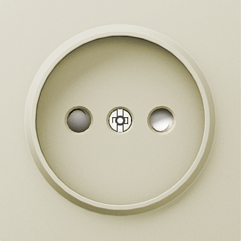 Donel A07 шампань накладка для розетки без заземления, со шторками 16A 250 В~,серия DB