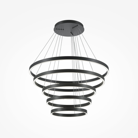 Подвесной светильник LED 174Вт Черный IP20 Rim MOD058PL-L200BK Maytoni