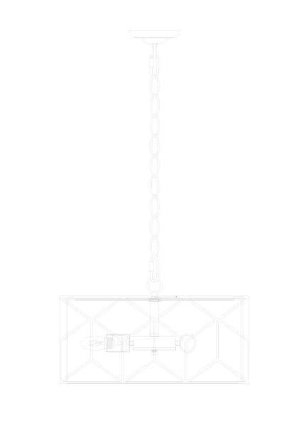 Подвесной светильник 4*E27 40Вт Золото IP20 Messina H223PL-03G Maytoni