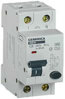 Дифференциальный автоматический выключатель АВДТ32 20А С GENERICA