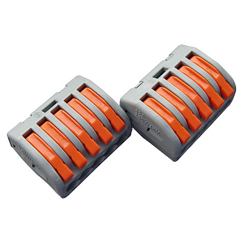 Коннектор GTER3-05 клемма универсальная монтажная 5-проводная (50/2500) General