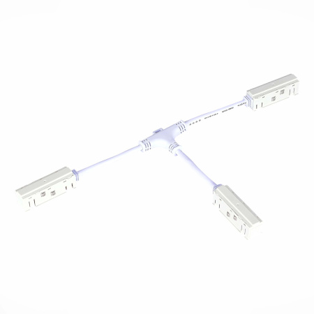 Ввод питания T-образный для магнитного шинопровода Белый ST006.559.00 ST LUCE