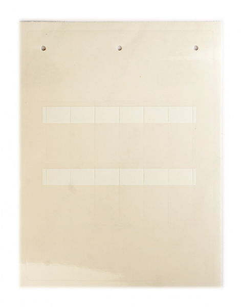 Самоламинирующаяся маркировка для кабелей и труб. Белая (F) DKC